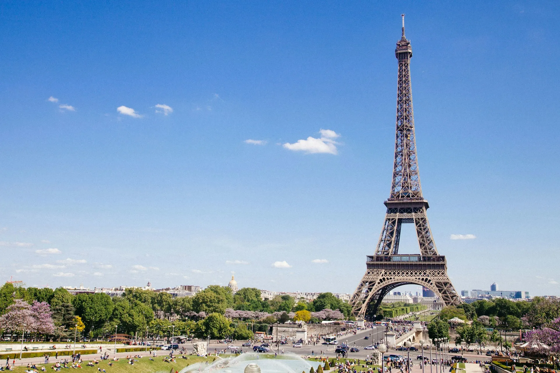 View of the Eiffel Tower