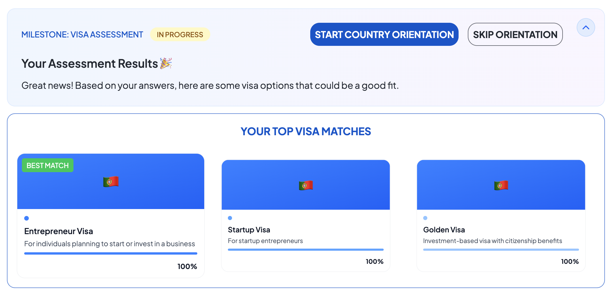 Visa Eligibility Tool